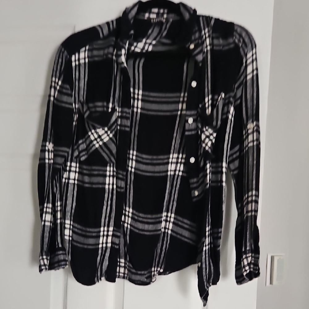 Express Womens Plaid Shirt